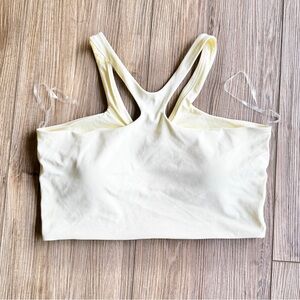 Lululemon Bend This V and Racer
Bra A-C cup Sundance color Size L/XL